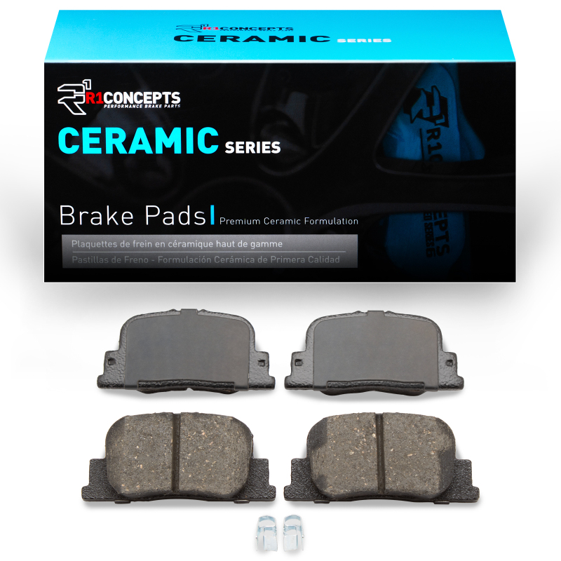 Toyota Camry Hybrid Brake Pads - Rear - R1 Concepts - Ceramic - `00-`10